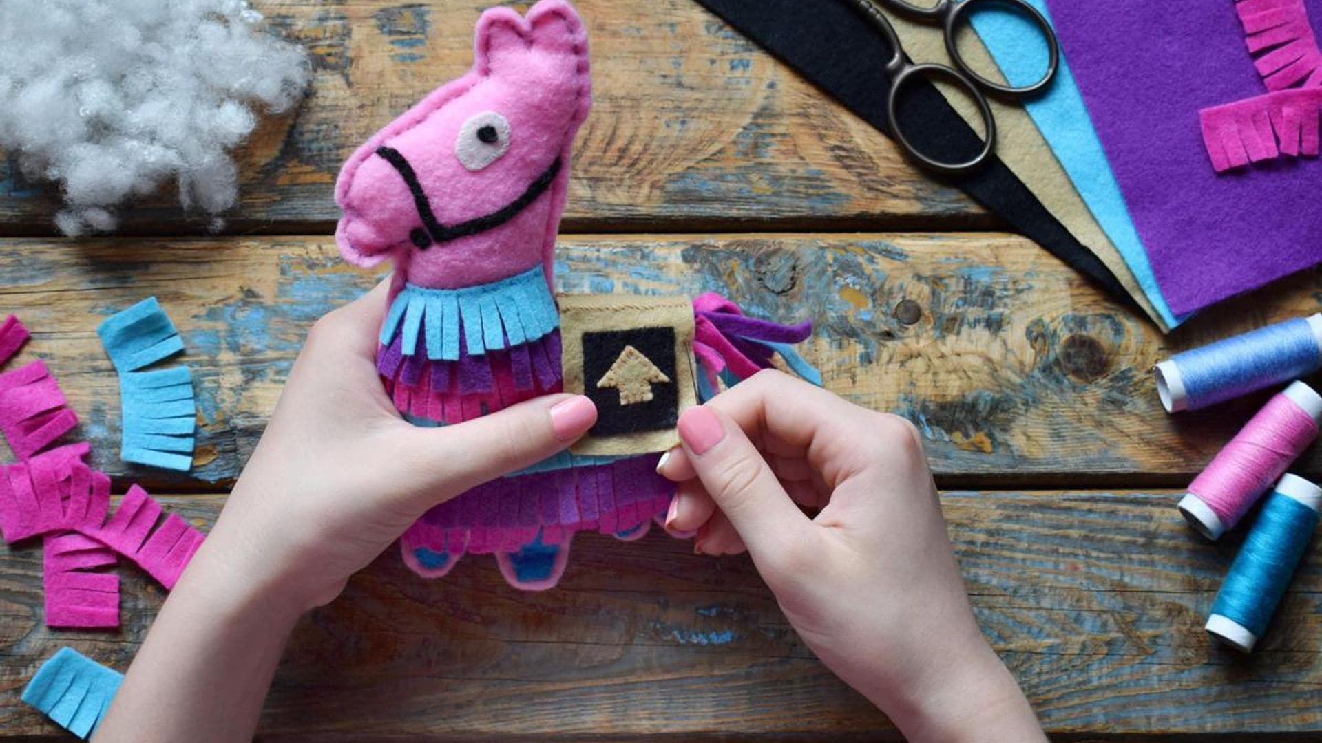 Sencillas manualidades con fieltro para hacer con niños