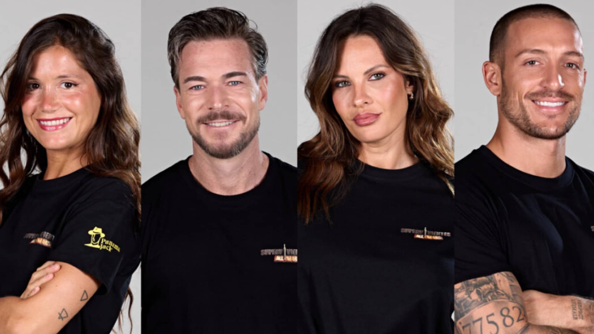 Los cuatro finalistas de 'Supervivientes All Stars'
