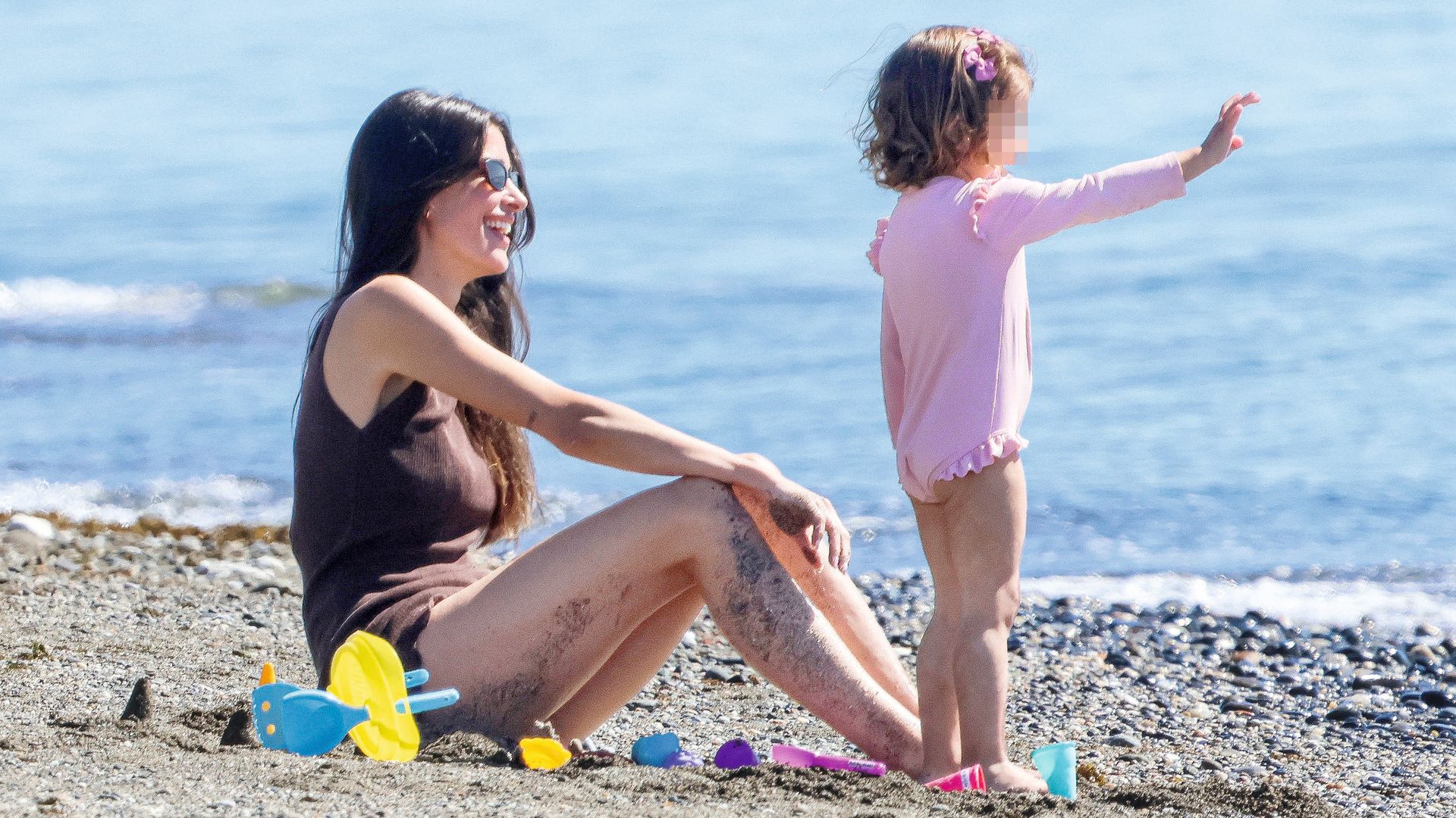 Lidia Torrent con su hija Elsa