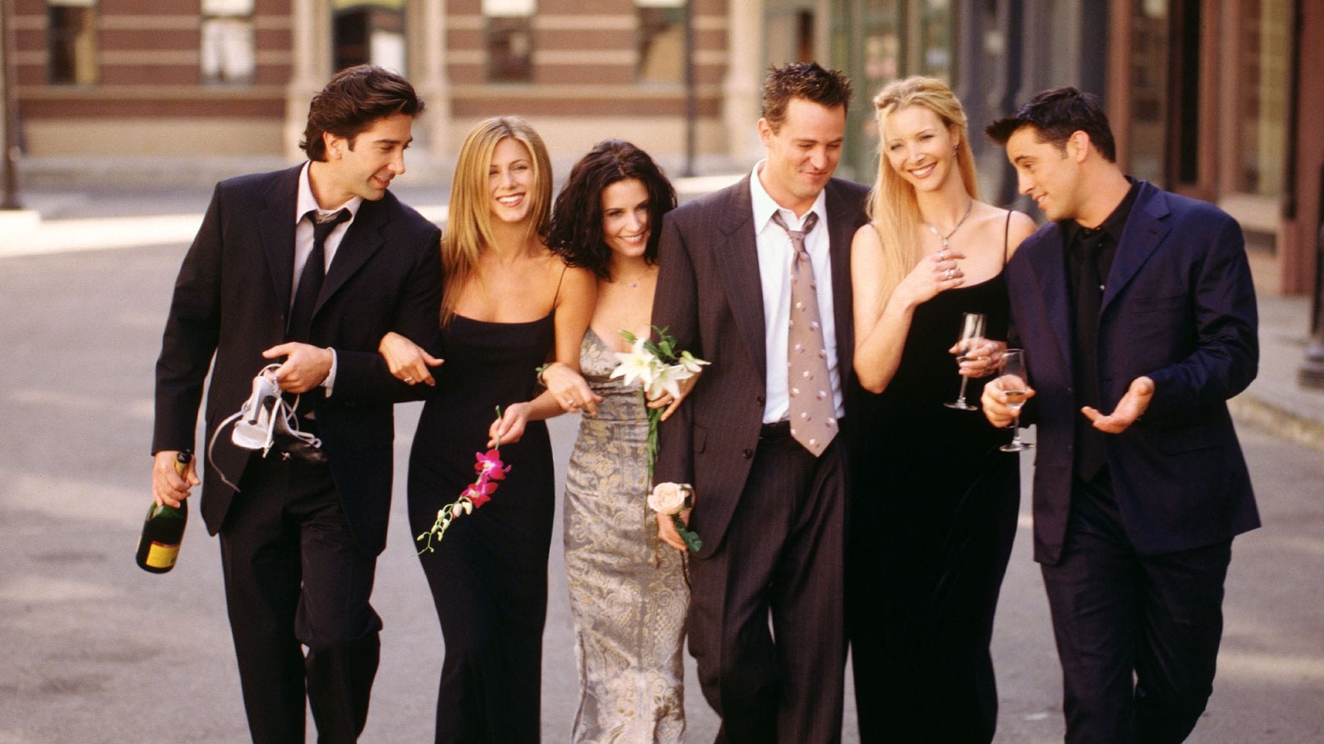 Elenco de Friends, Jennifer Aniston, Matthew Perry