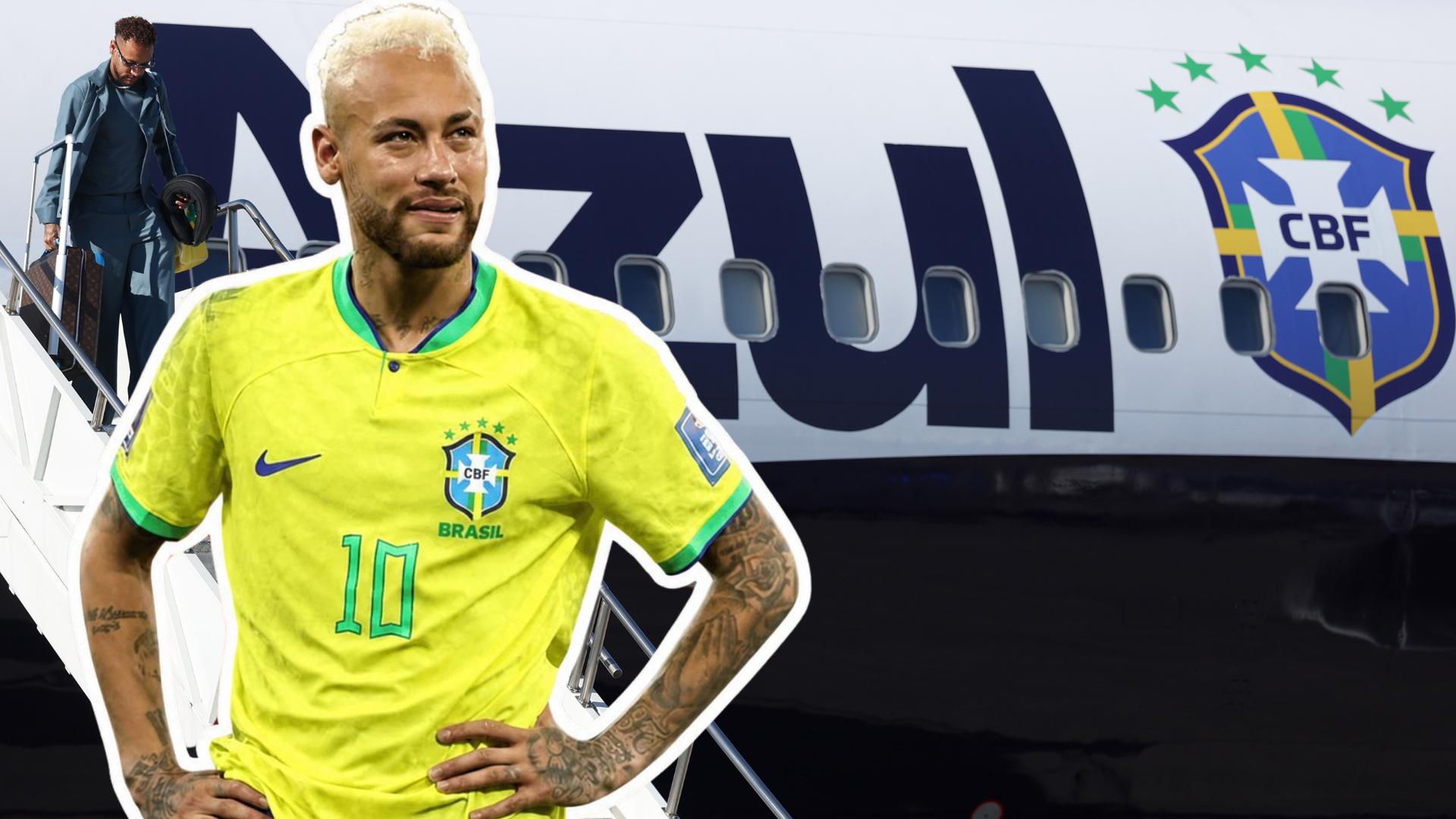 Neymar Junior y la selección brasileña.