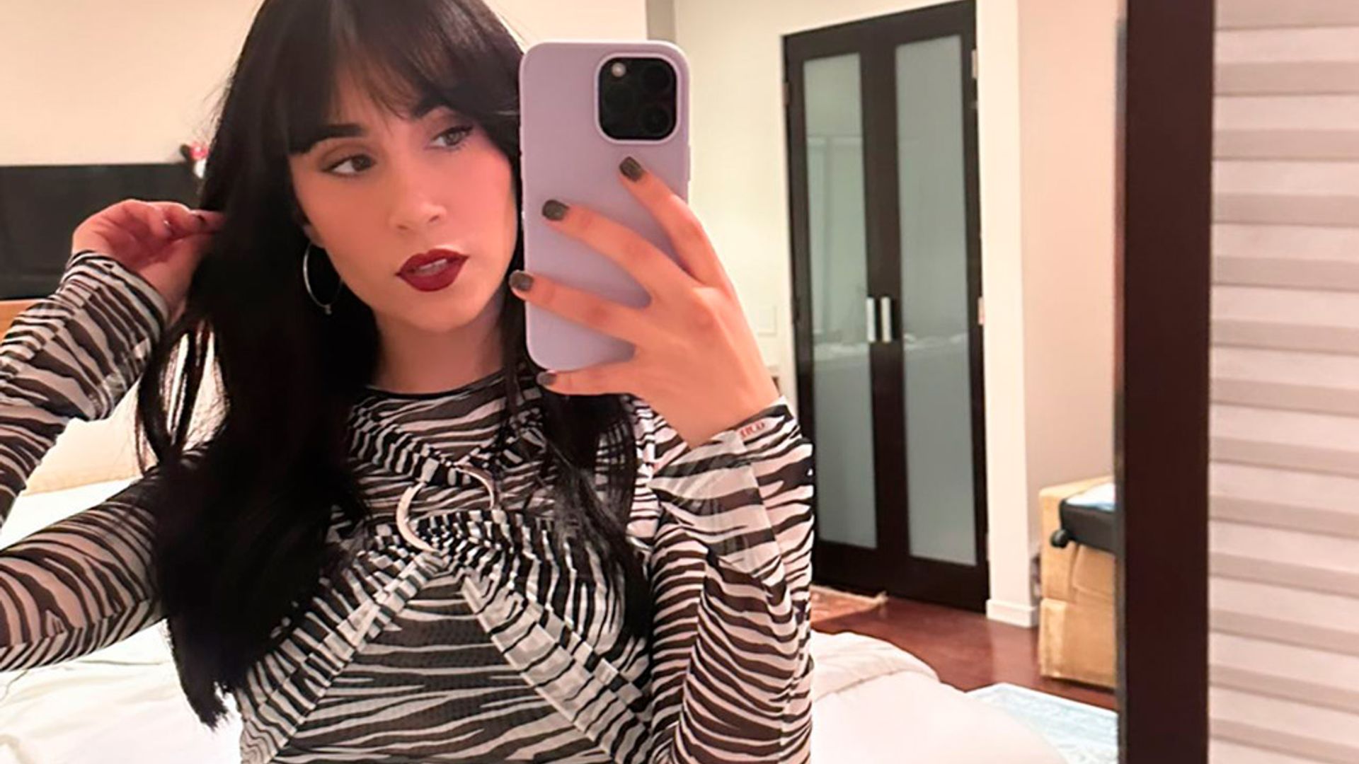 Aitana reafirma el regreso del 'animal print' con su look de fiesta más salvaje