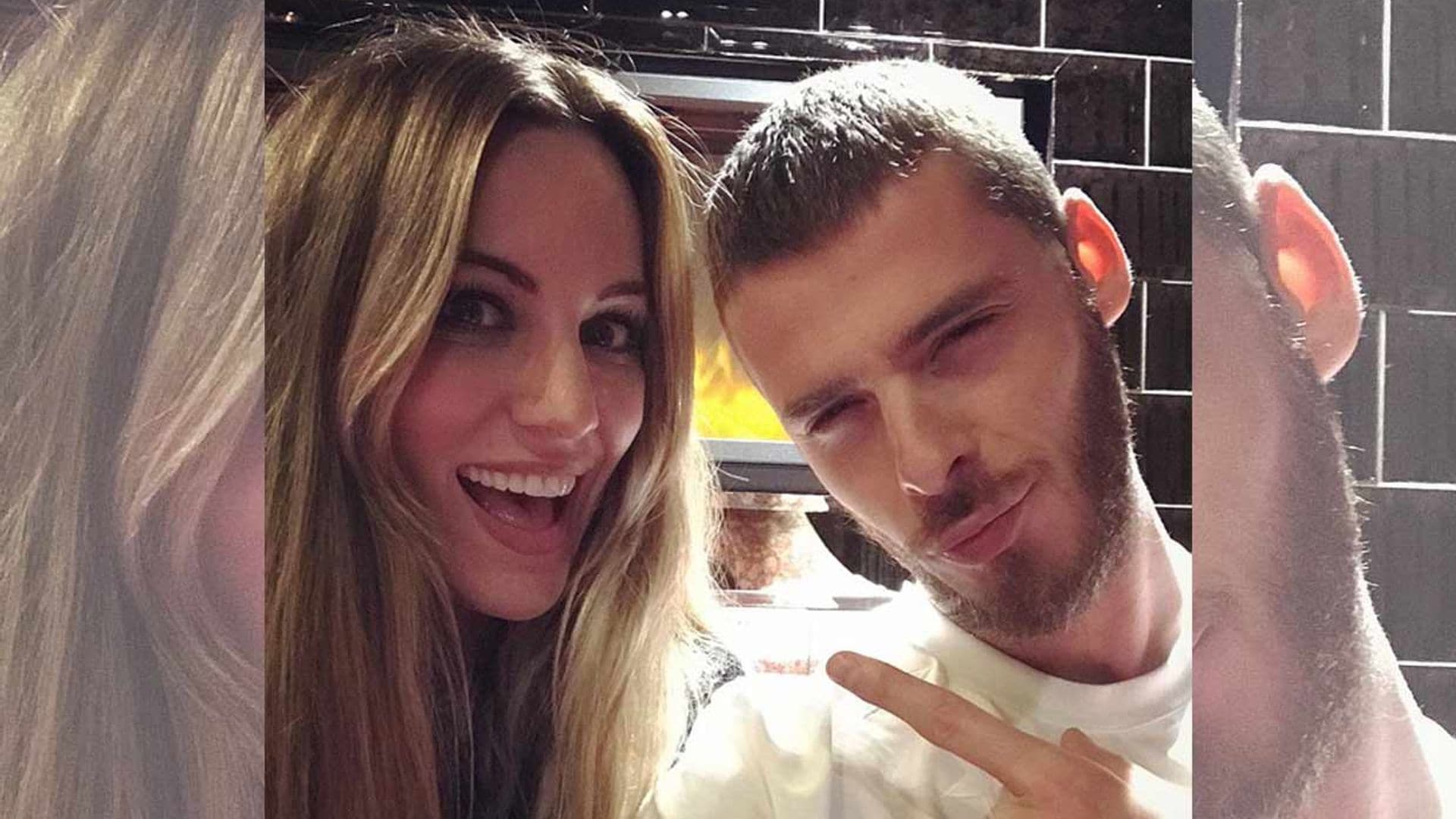 La romántica felicitación de Edurne a David De Gea tras anunciar que van a ser papás