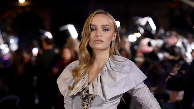 Lily-Rose Depp en la premier de 'Nosferatu'
