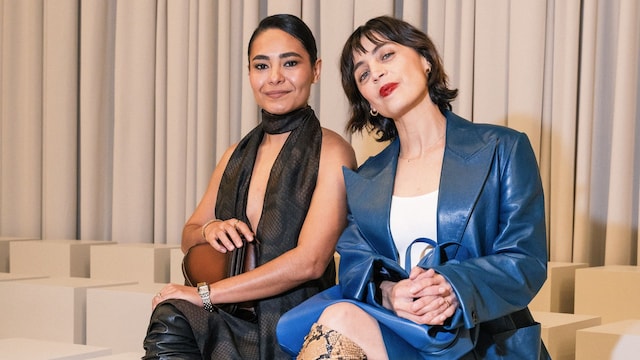 Ilse Salas y Mabel Cadena