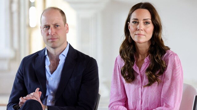 El príncipe William y la princesa Kate.