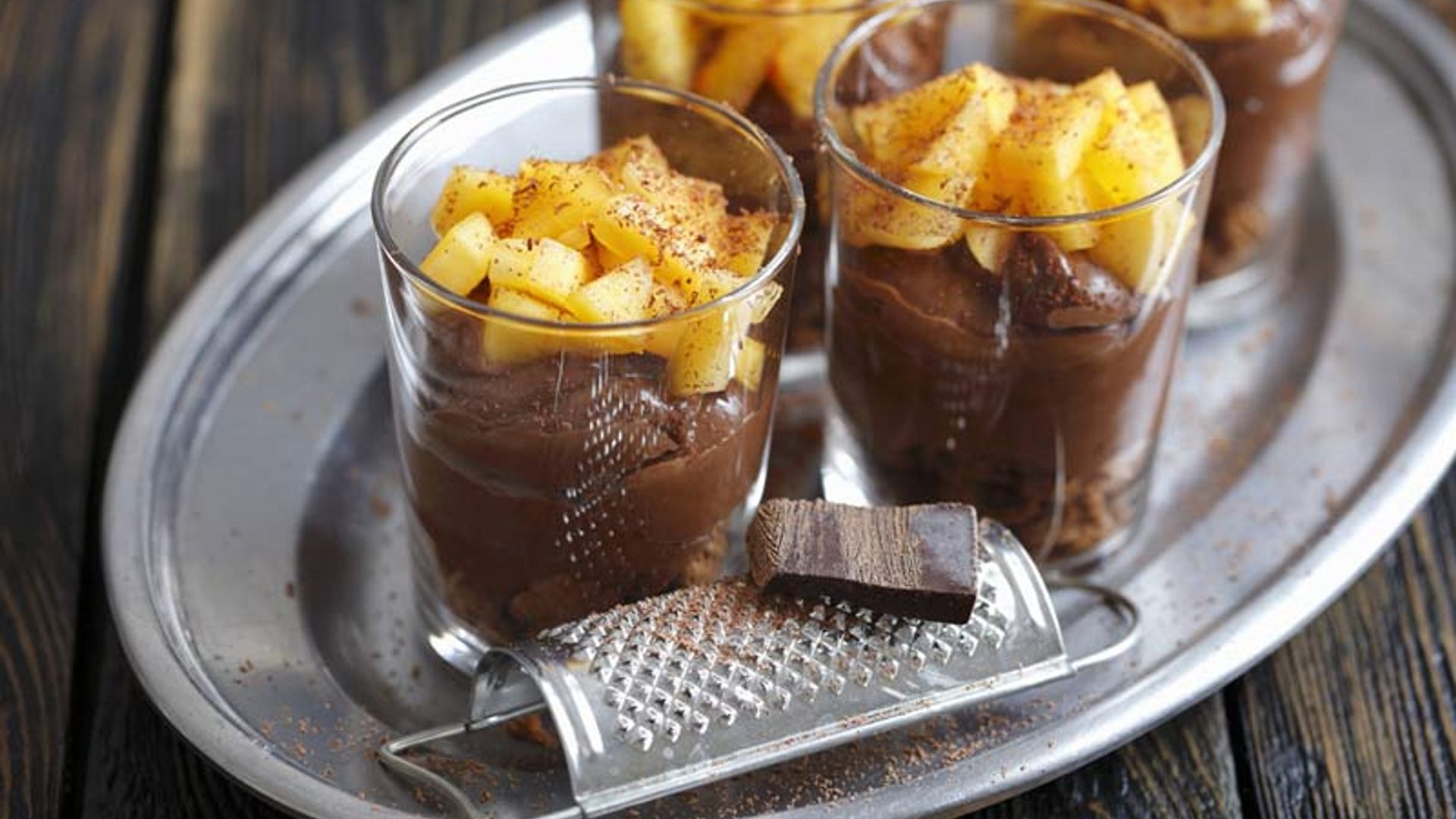 natilla de chocolate