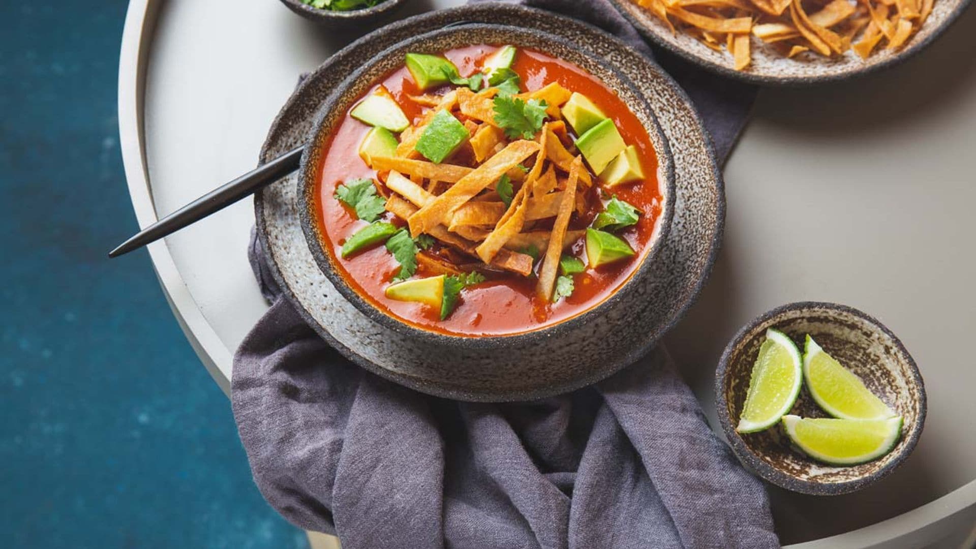 Sopa azteca