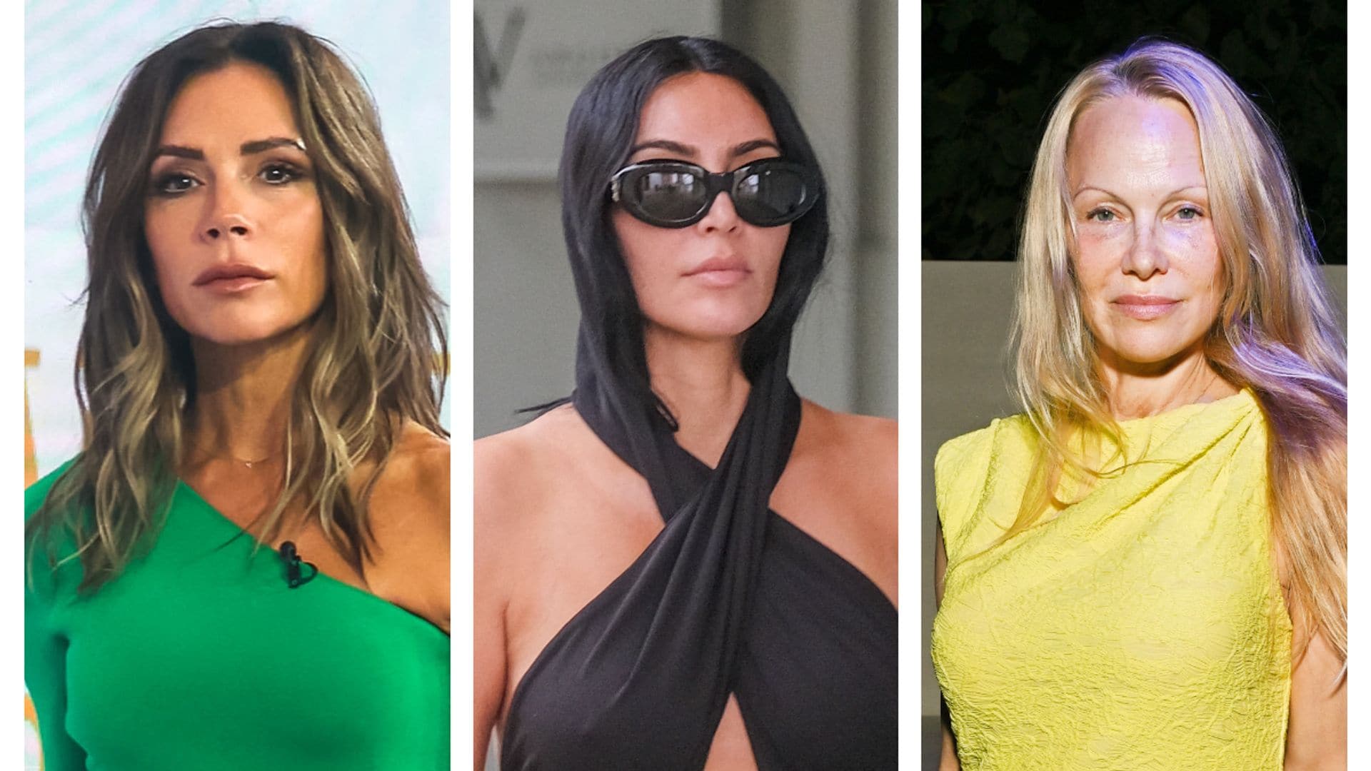 Victoria Beckham, Kim Kardashian y Pamela Anderson