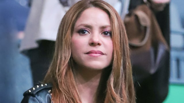 Primer plano Shakira en la final de la Copa Davis en Madrid en 2019