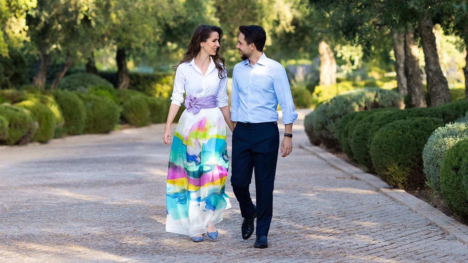Hussein y Rajwa de Jordania ya son padres de su primera hija