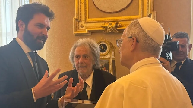 Al Pacino y el Papa