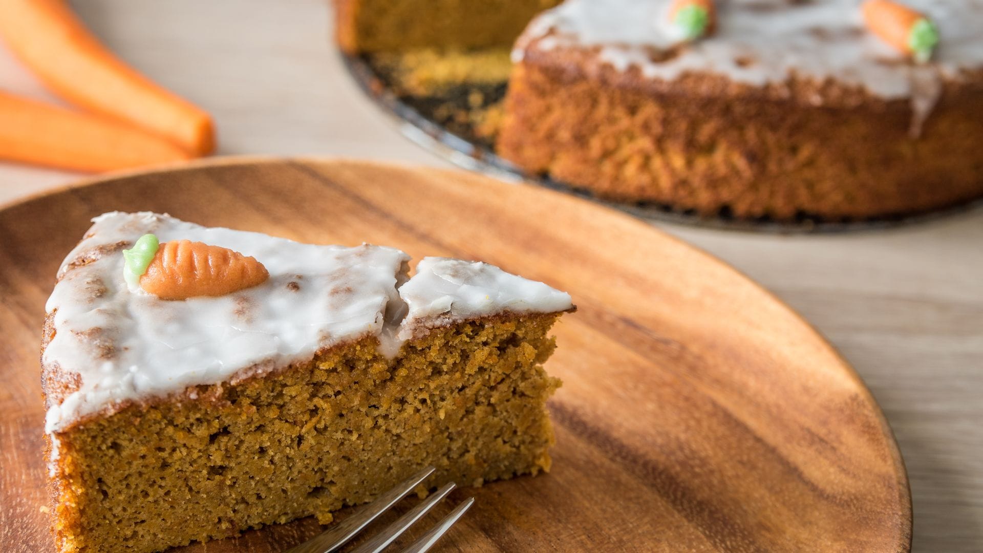 Rüblikuchen, tarta suiza de zanahoria