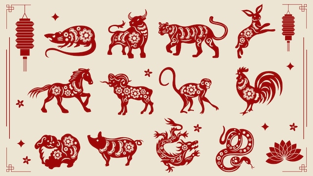 Los animales del horóscopo chino