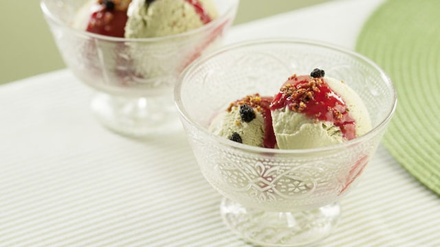 helado mantecado matcha thermomix