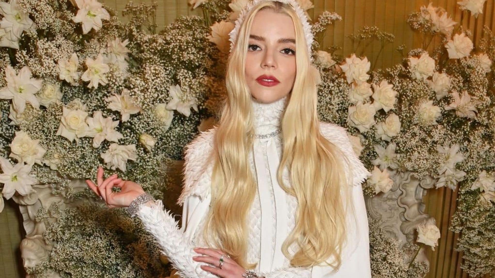 Así puedes conseguir una boda con estética medieval como la de Anya Taylor-Joy
