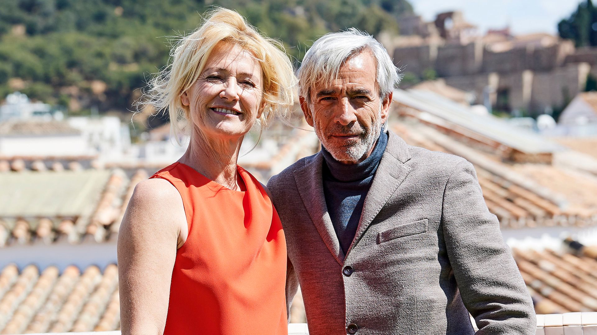 Ana Duato e Imanol Arias, en Málaga en 2019.