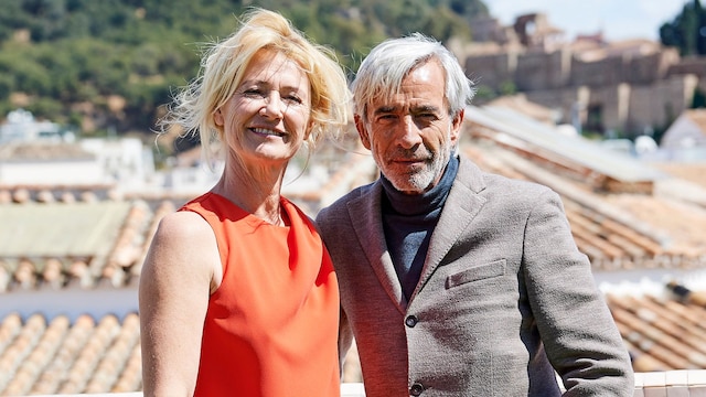 Ana Duato e Imanol Arias, en Málaga en 2019.