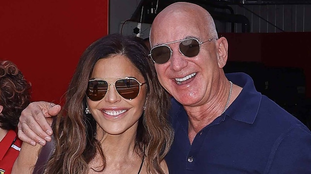  Lauren Sanchez y Jeff Bezos en el F1 Grand Prix de Mónaco en mayo de 2025.