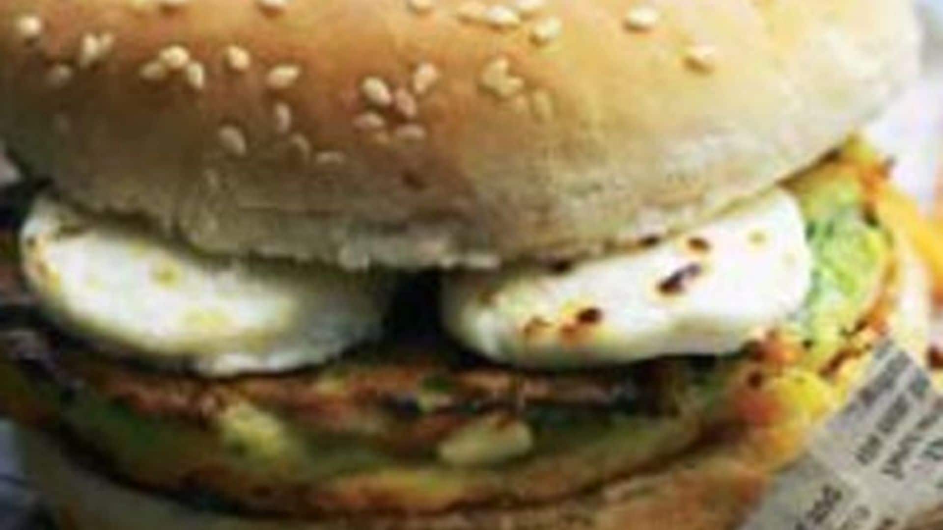 Hamburguesa vegetal con queso