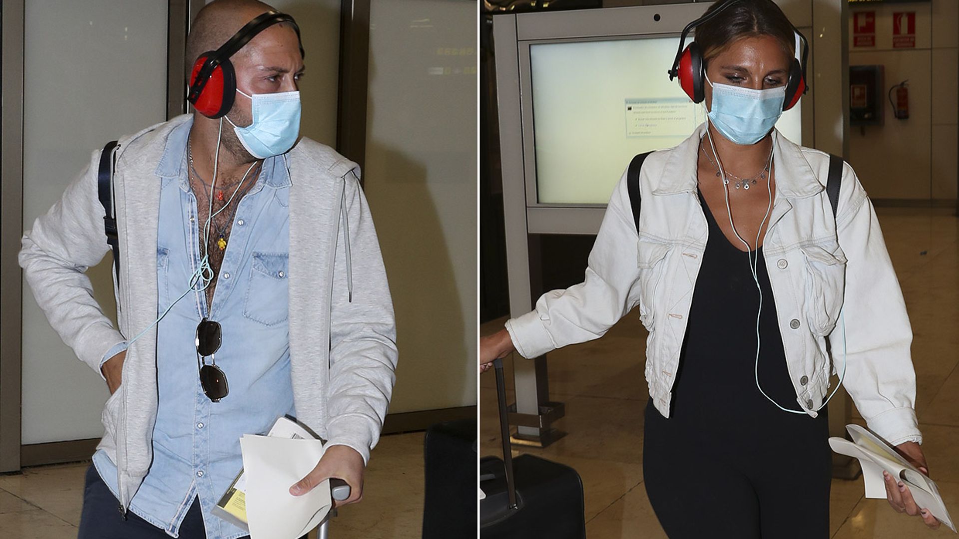 José Antonio Avilés e Ivana Icardi llegan a España tras su experiencia en 'Supervivientes'