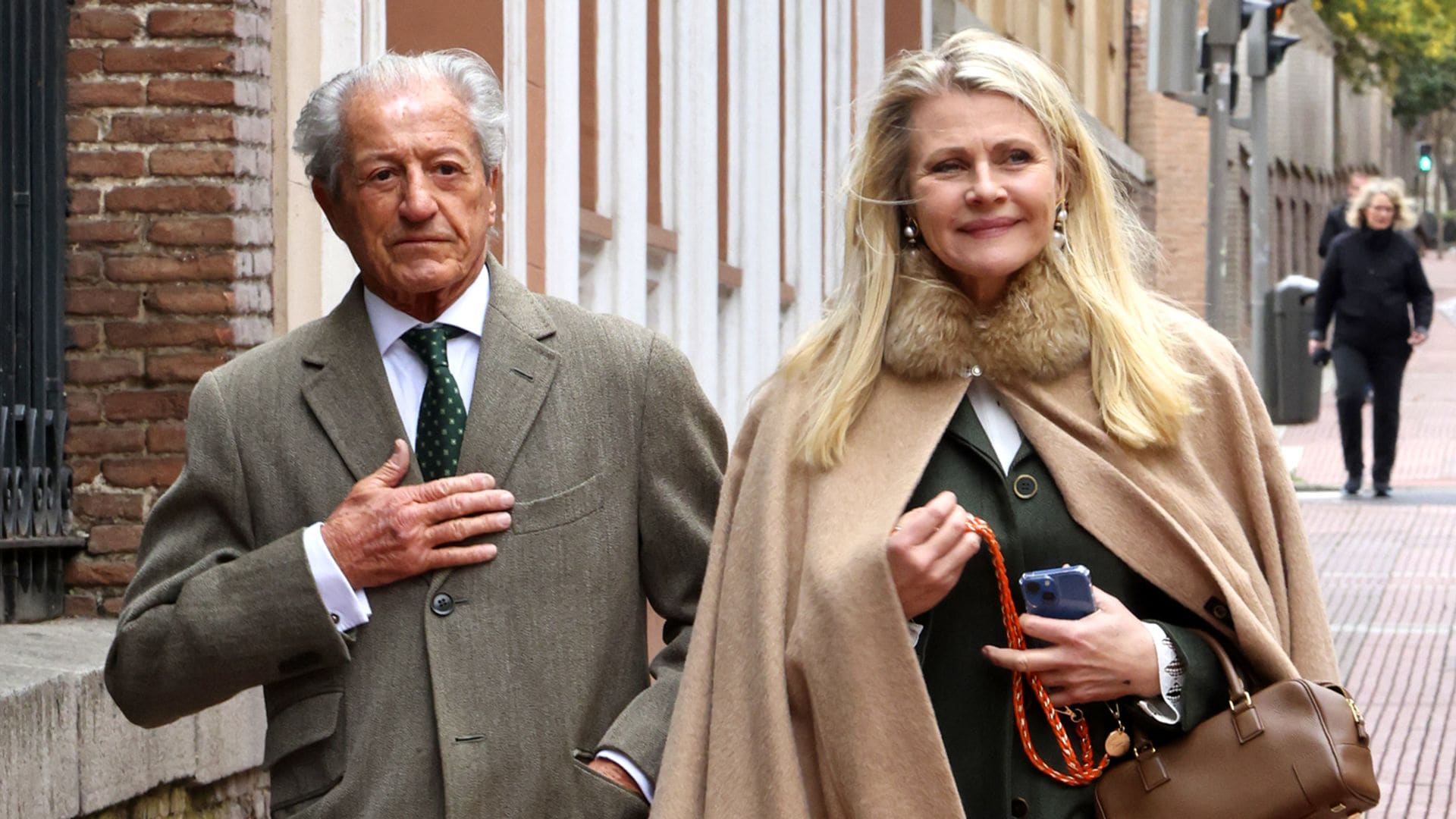 Philippe Junot y Nina Wendelboe-Larsen, en una imagen de archivo