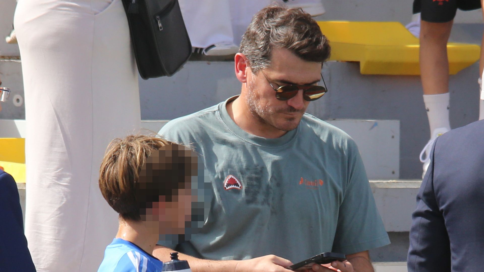 Iker Casillas y Martín Casillas en el Torneo "Reyes Cup" en el Estadio San Juan Bosco a 12 de Octubre de 2025 en Utrera