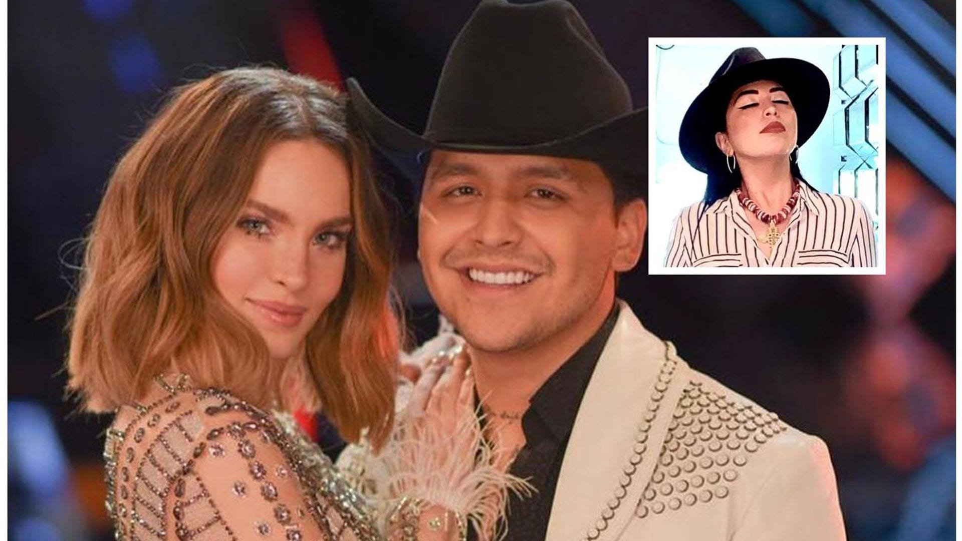 ¡Dijo que sí! Belinda celebra el compromiso de la mamá de Christian Nodal