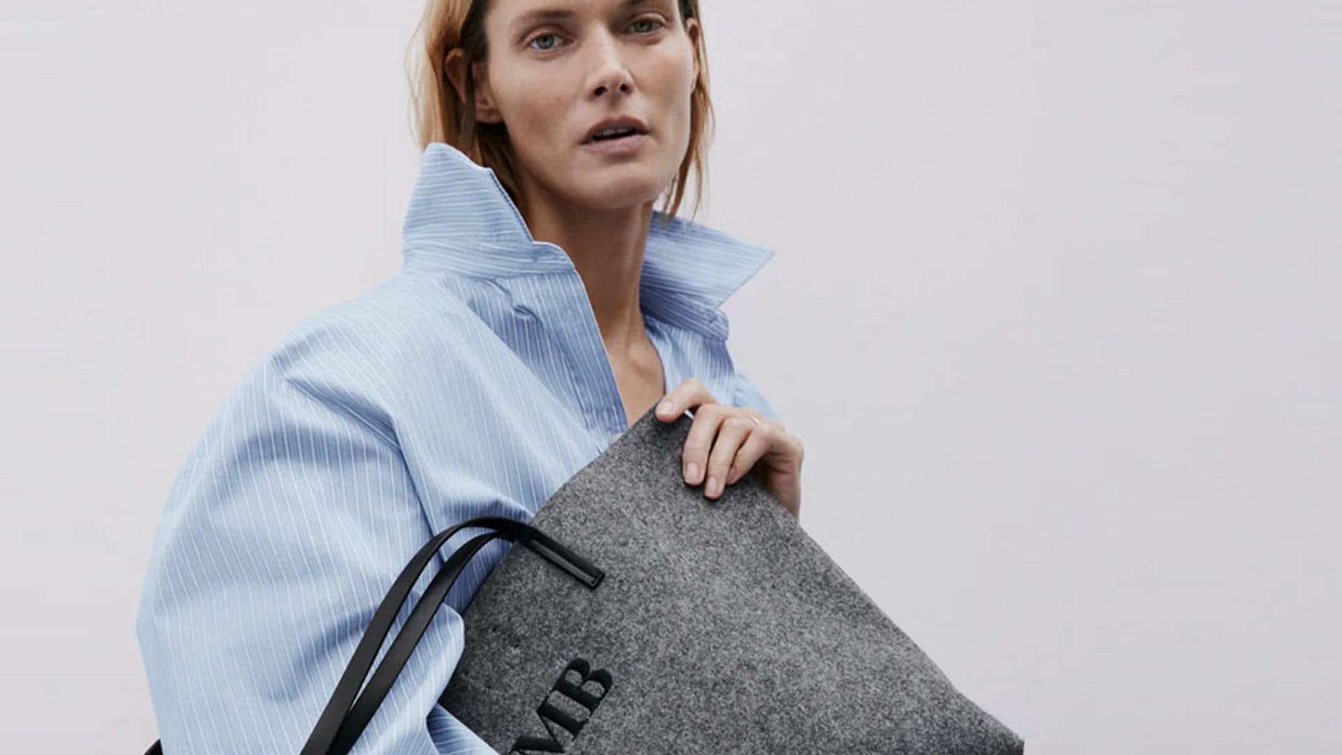 Zara lanza unos nuevos bolsos personalizables de fieltro