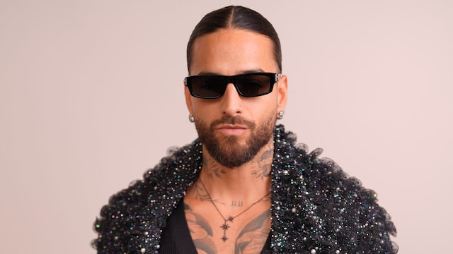 Maluma en la Paris Fashion Week Menswear Sen junio de 2024.