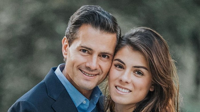 Enrique Peña Nieto y Paulina Peña