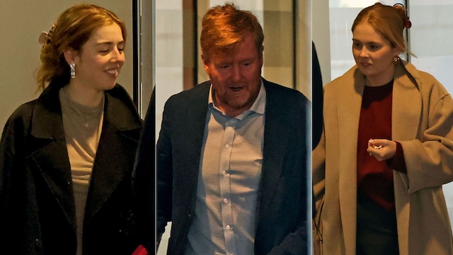 Guillermo, Alexia y Amelia de Holanda