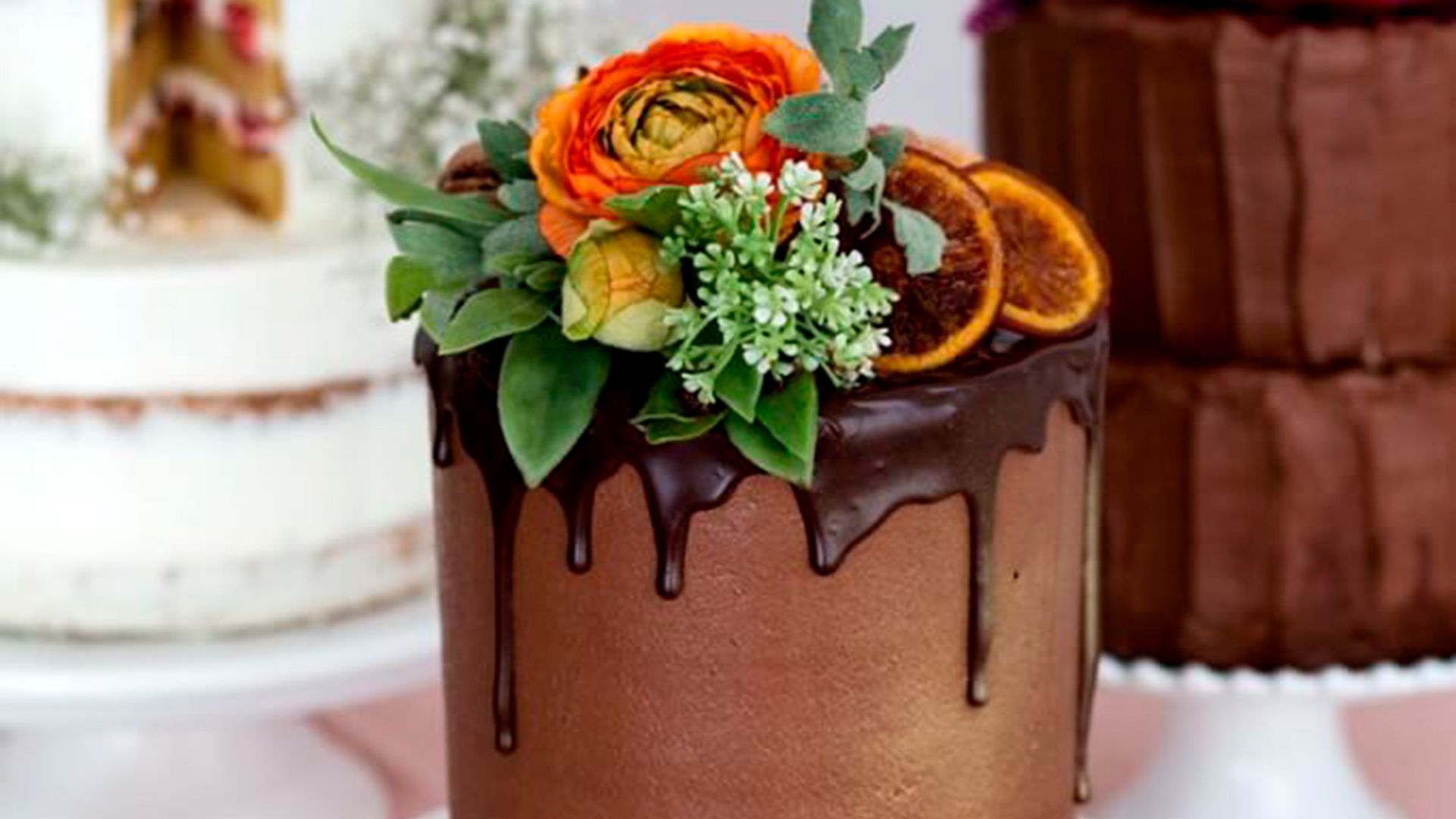 Tartas de boda espectaculares que son tendencia en repostería