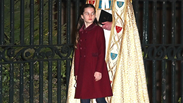 Princesa Charlotte en el concierto de navidad 2024