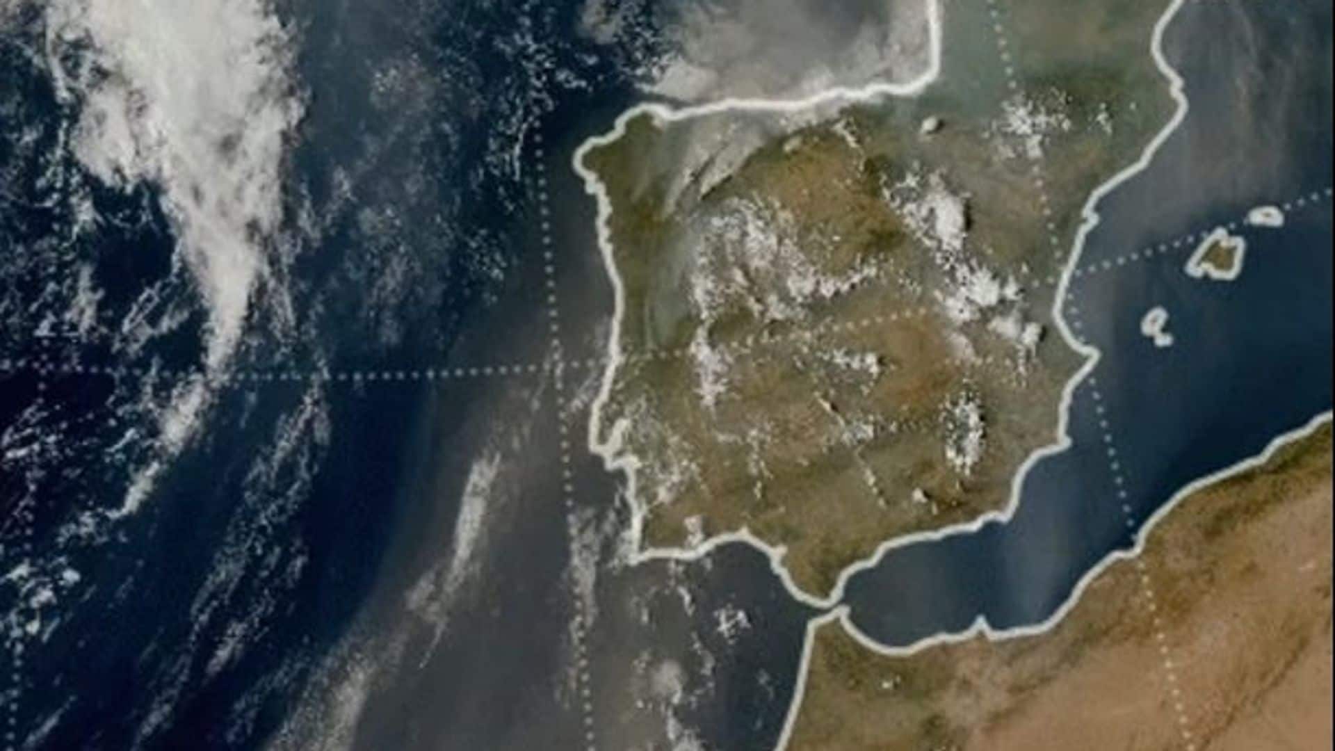 Mapa del tiempo en España 