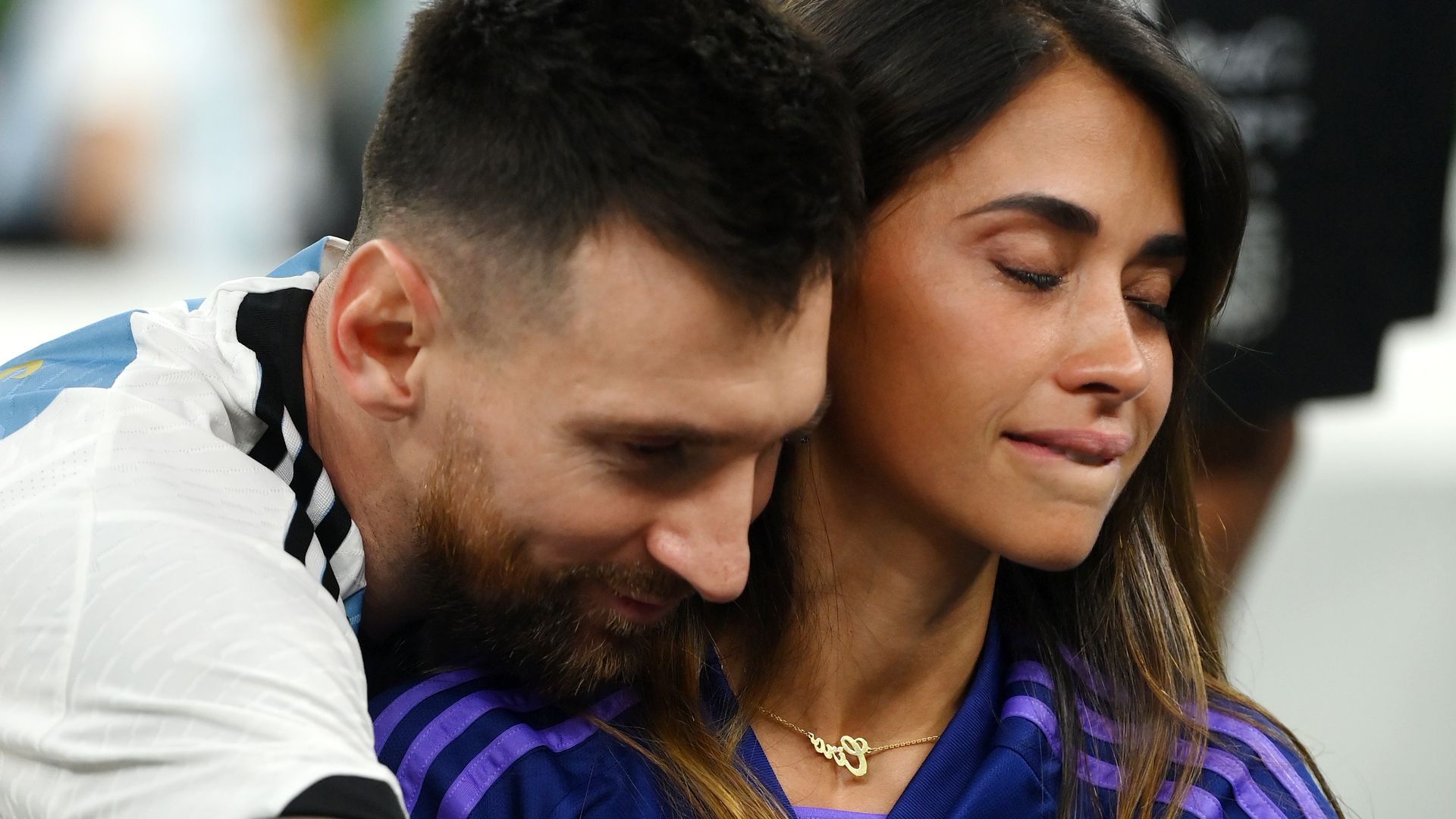 Lionel Messi y Antonela Roccuzzo
