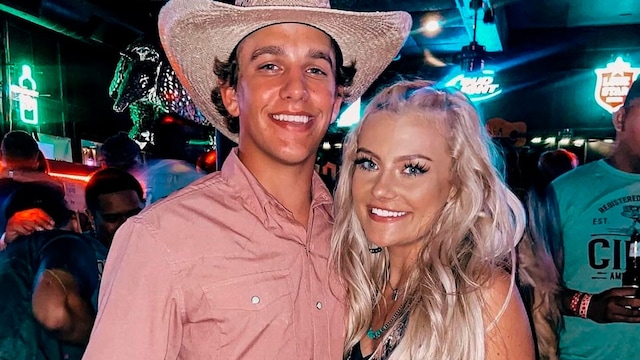 La influencer Taylor Rousseau Grigg, que ha muerto a los 25 años, con su marido Cameron Grigg