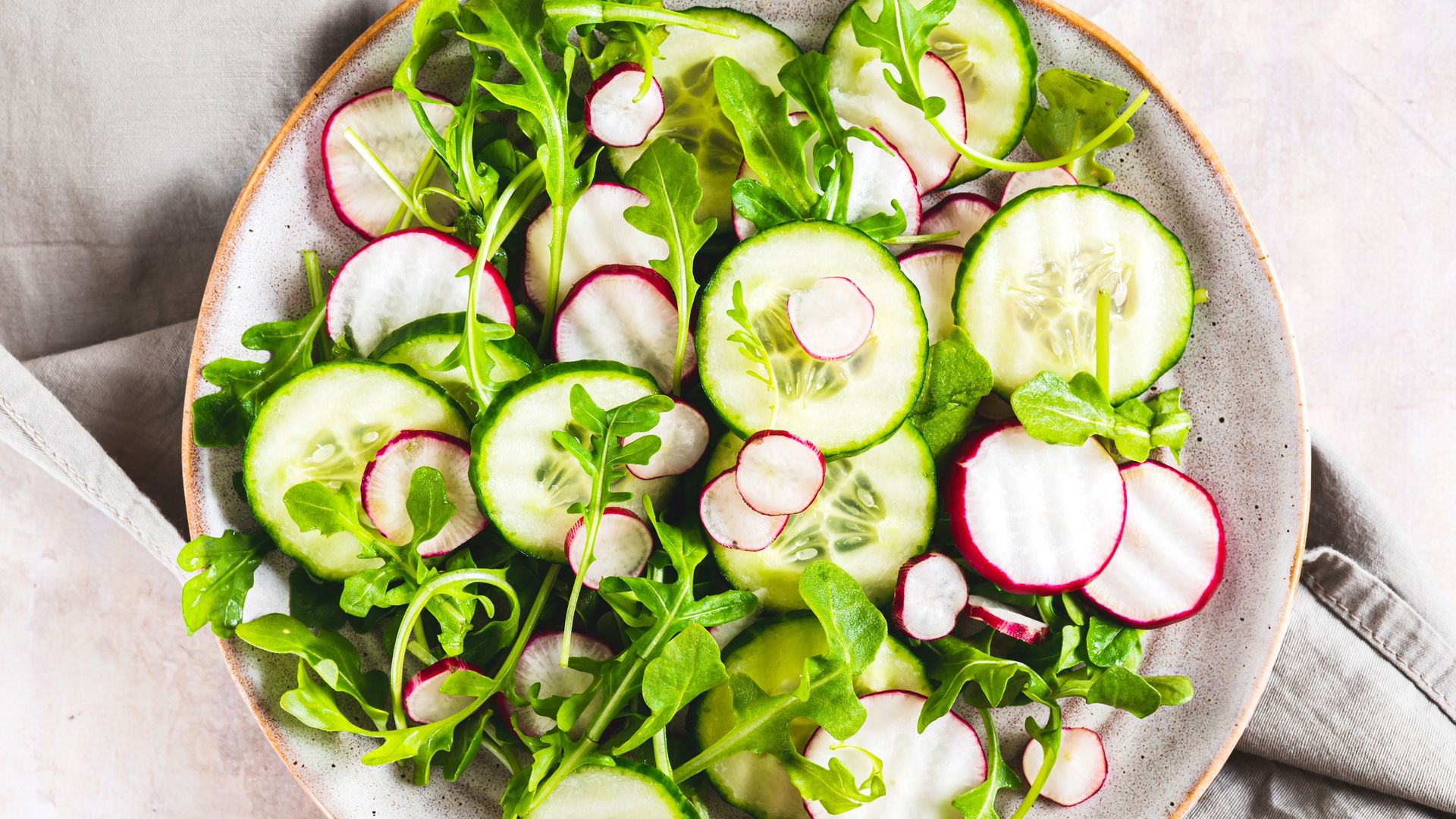 Ensalada de pepino.