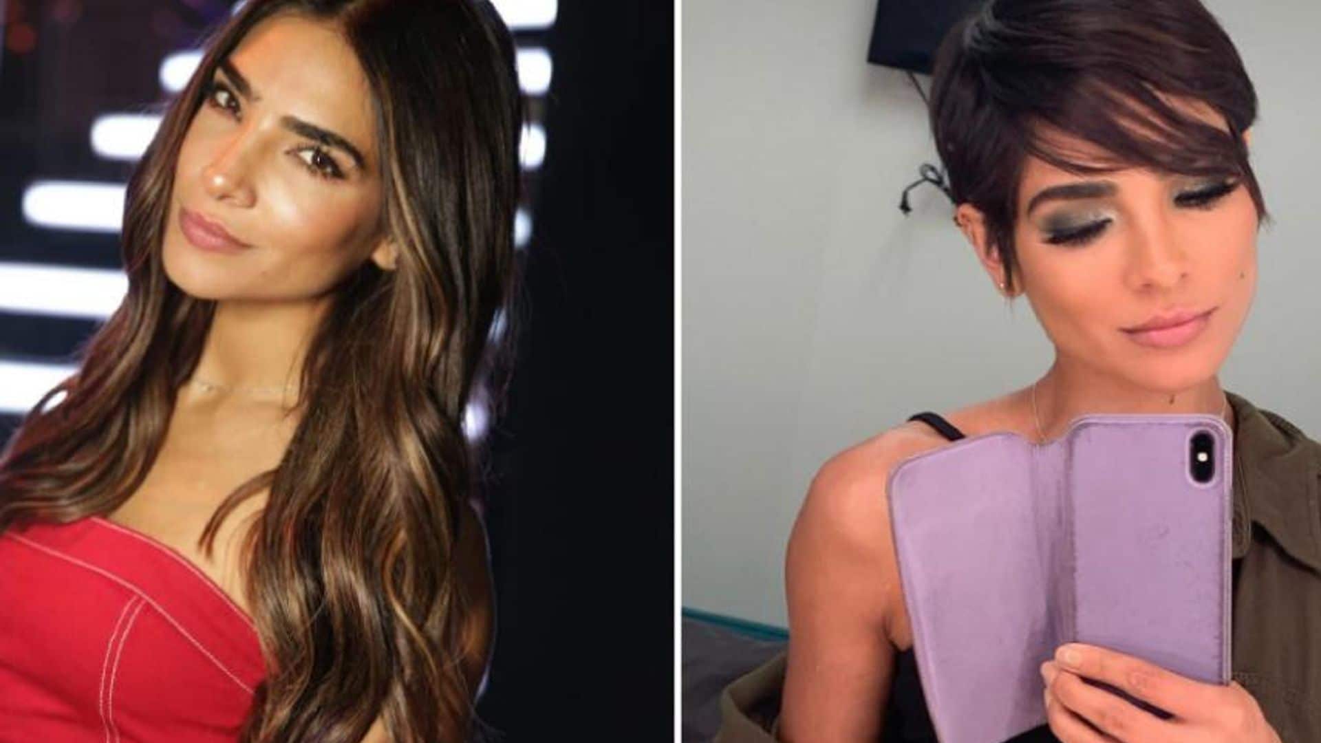 Alejandra Espinoza está fascinada con su nuevo look para el 'remake' de 'Rubí'