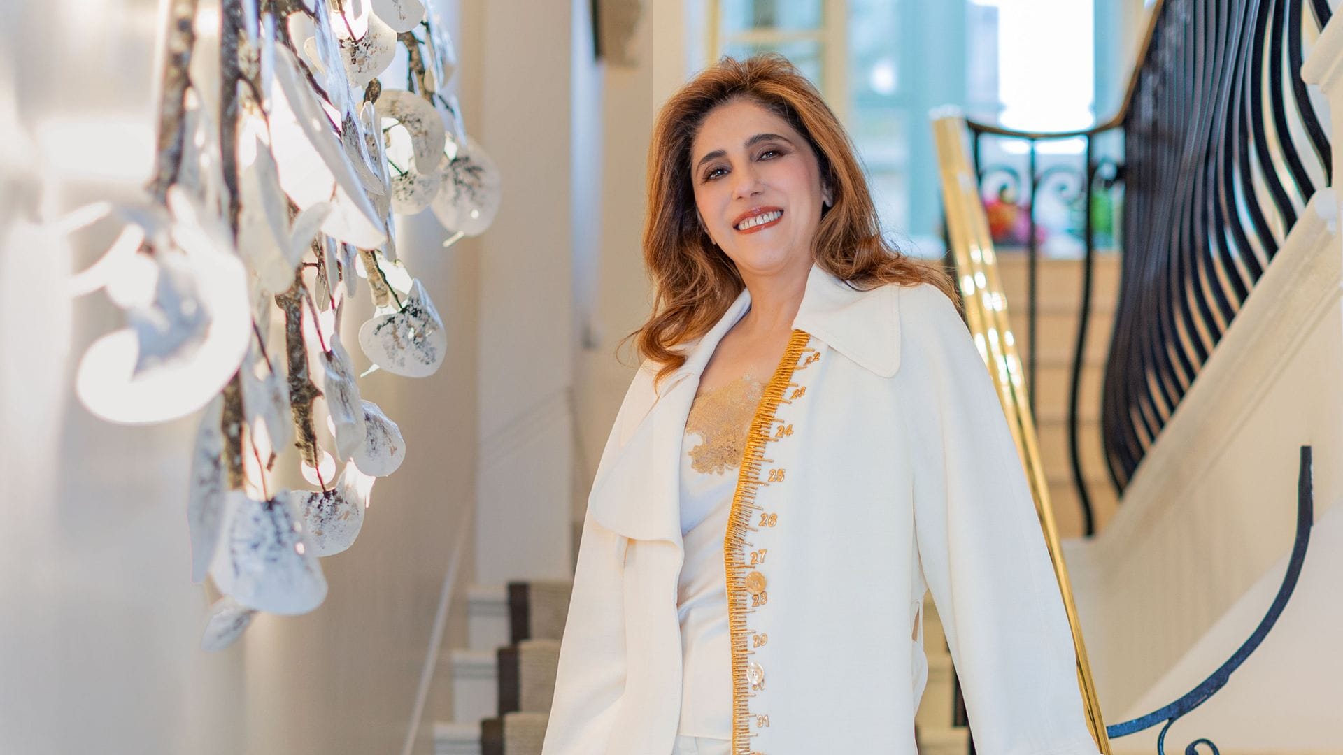 La casa ¡HOLA!: Lubna Allana nos invita a su mansión de 6 plantas en Belgravia