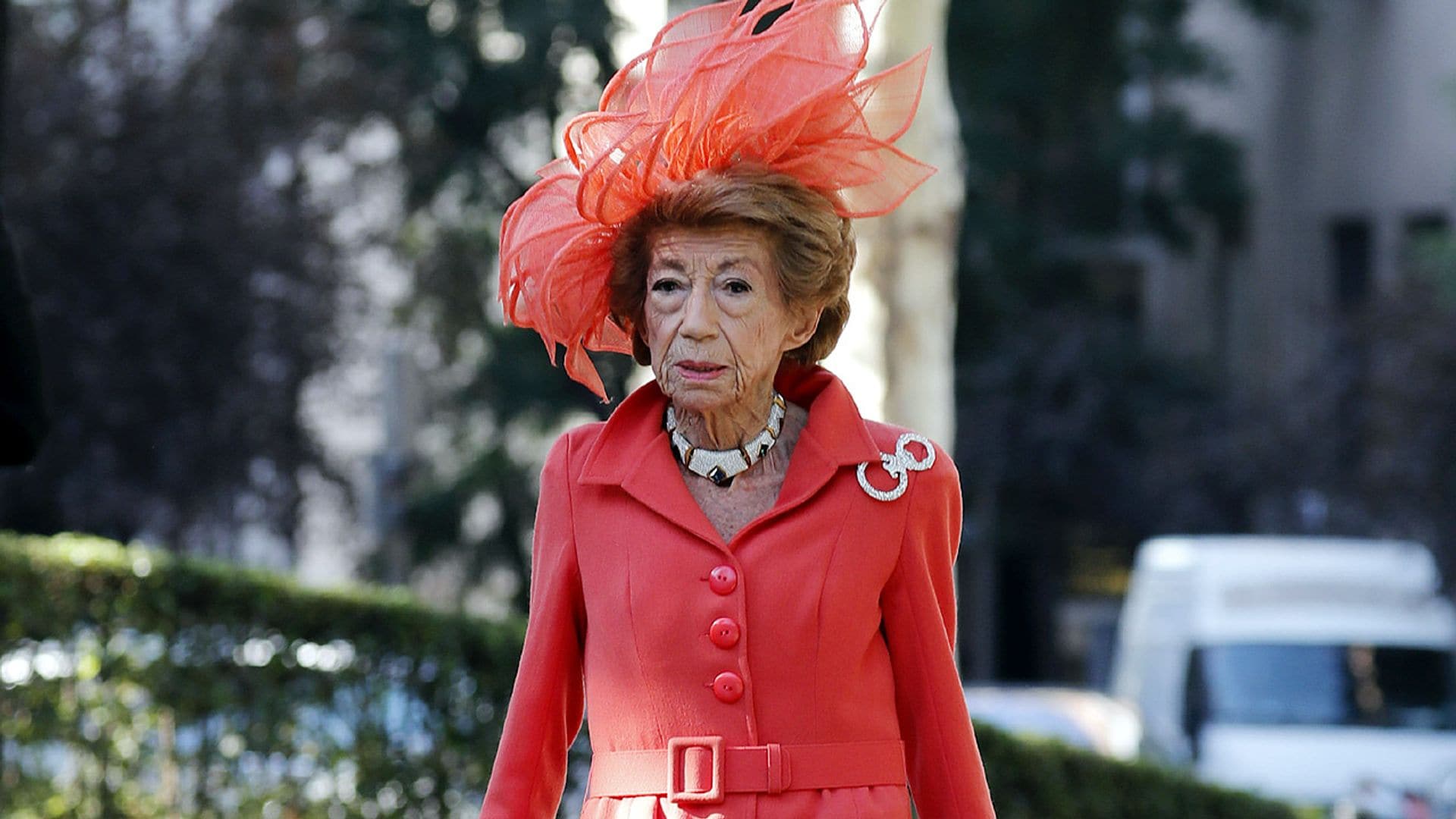 La alegría de Piru Urquijo al hablar de la boda de su nieta Teresa con José Luis Martínez-Almeida