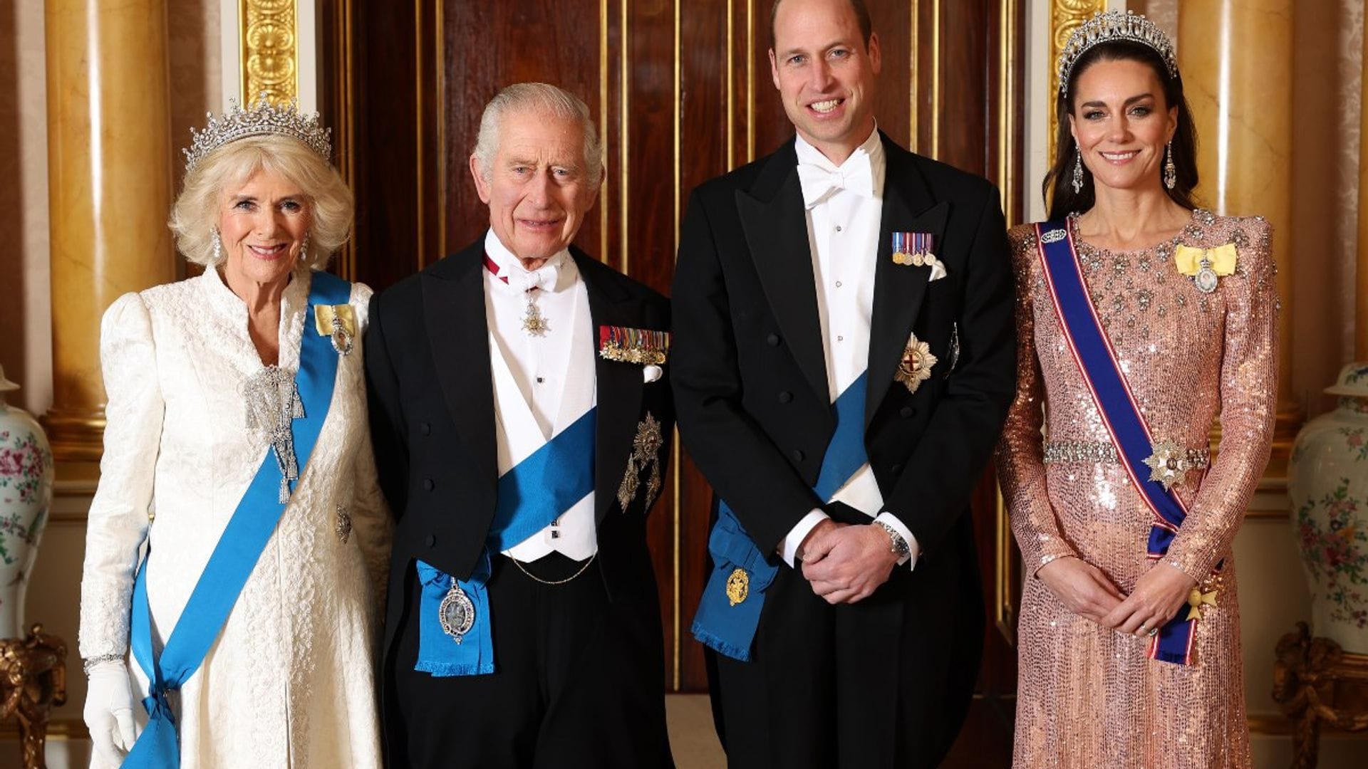 La última noche de tiaras para Kate de Gales y la Reina Camilla este año