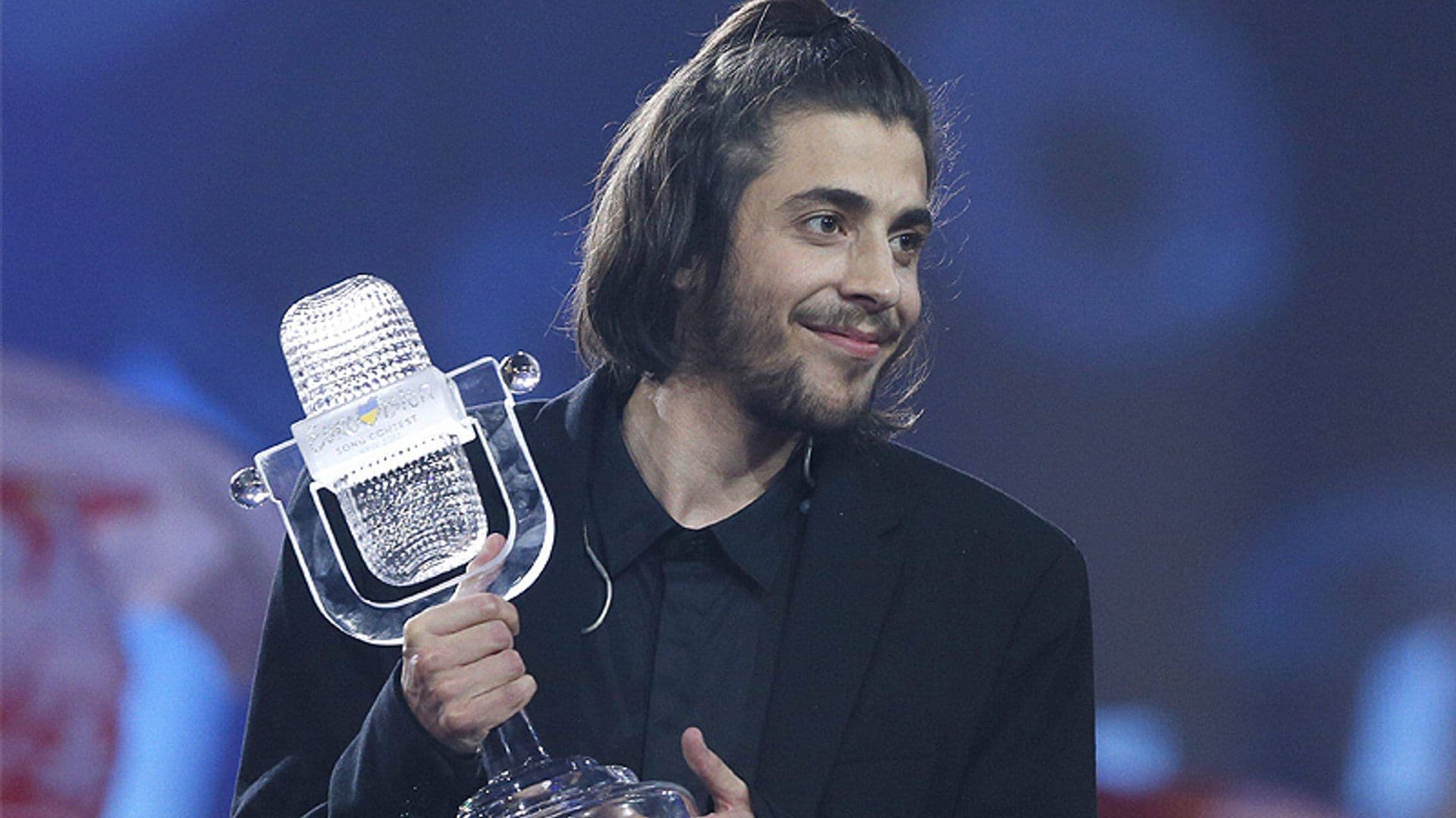 Primera aparición pública de Salvador Sobral tras su trasplante de corazón