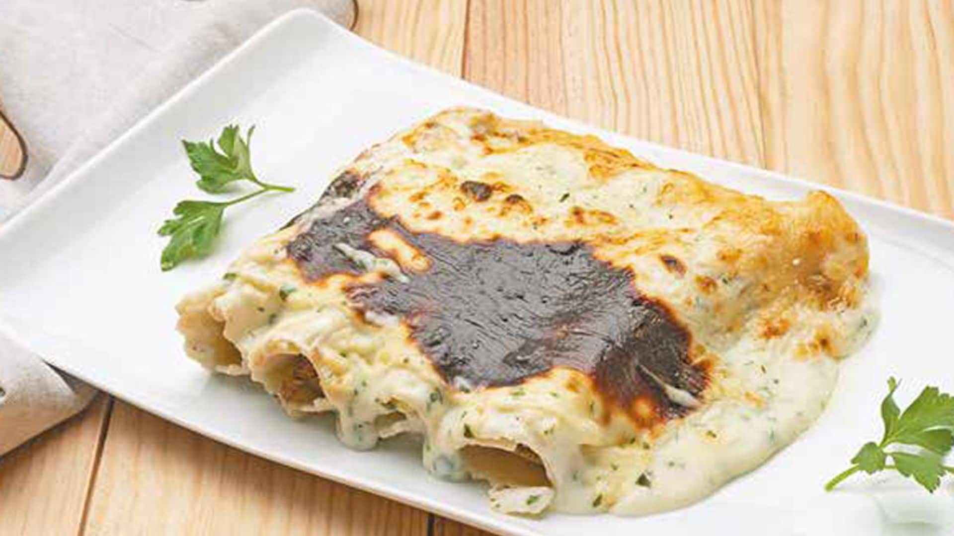 Canelones de Cocido