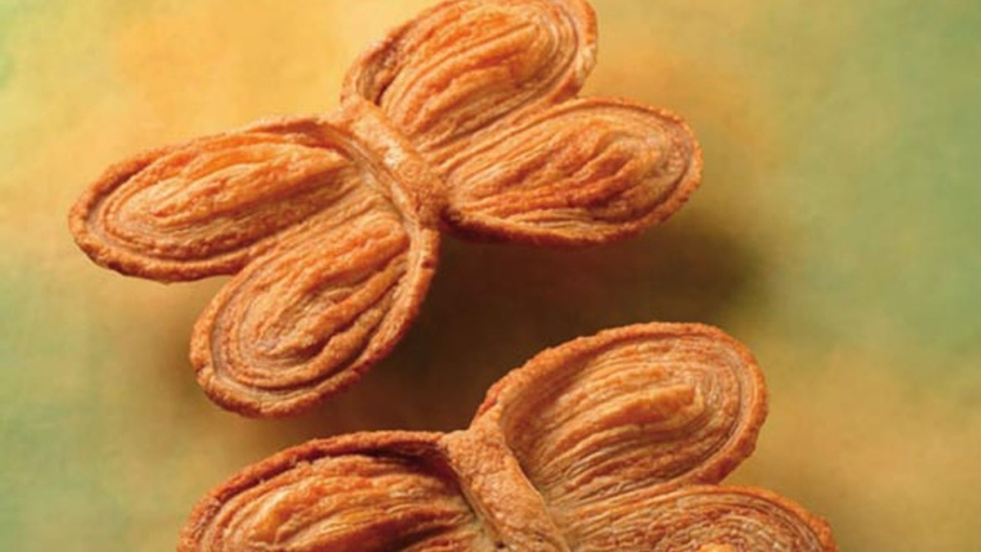 'Mariposas' de hojaldre