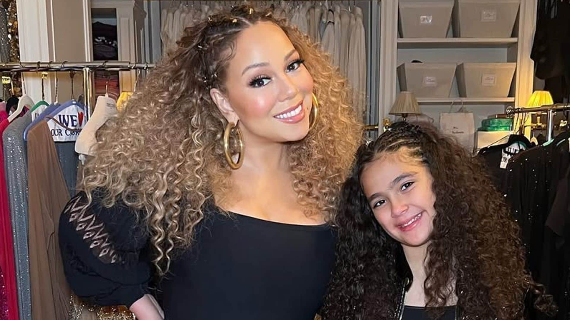 Mariah Carey y su hija Monroe