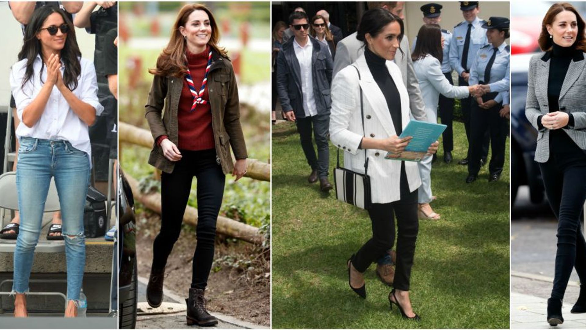 Kate Middleton, Meghan Markle y los jeans aprobados por la corona
