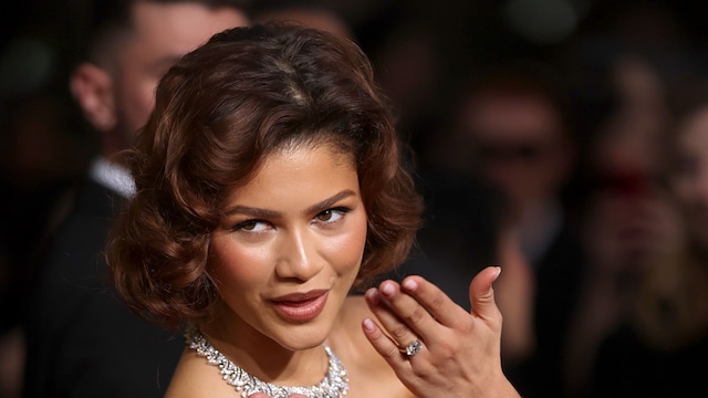Zendaya attends the 82nd Annual Golden Globe Awards at The Beverly Hilton on January 05, 2025 in Beverly Hills, California