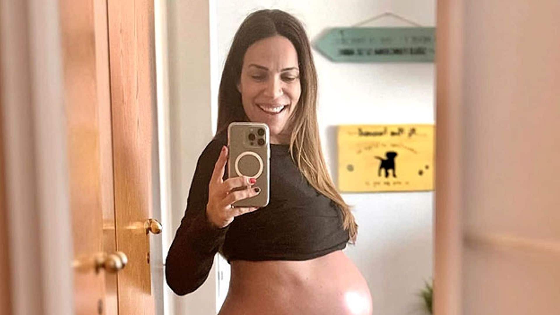 Nerea Garmendia, a punto de dar a luz: 'Se me ha salido una costilla'