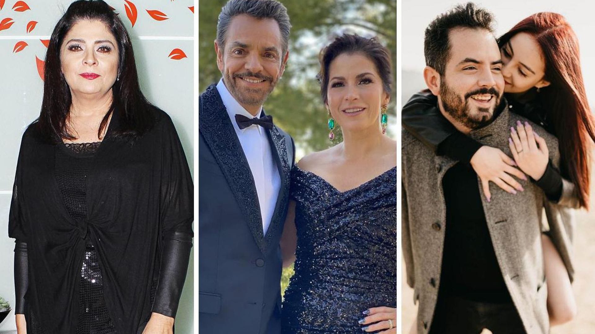 Victoria Ruffo, Eugenio Derbez y Alessandra Rosaldo se unen en mensajes de alegría por el bebé de José Eduardo y Paola Dalay